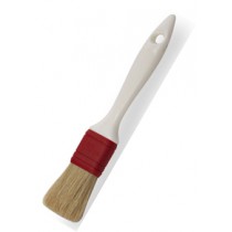 Pinceau pâtissier pure soie, manche en polypropylène