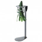 Eplucheur concombres sur pied inox