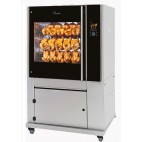 Rôtissoire autonettoyante en inox profondeur 915 mm