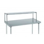Etagère supérieure pour table L 600 mm, acier inoxydable, 1 niveau , L 600 x l 300 x H 400 mm