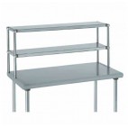 Etagère supérieure pour table L 600 mm, acier inoxydable, 1 niveau , L 600 x l 300 x H 600 mm