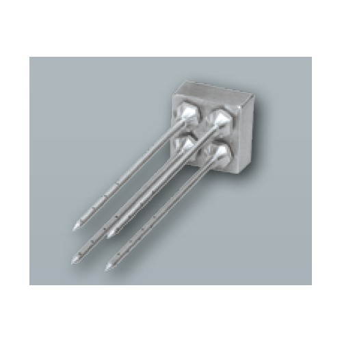 Ensemble 4 aiguilles carré 150 x Ø 4 mm pour pompe a saumure Ensemble 4 aiguilles carré 150 x Ø 4 mm pour pompe a saumure
