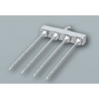Ensemble 4 aiguilles en ligne 150 x Ø 4 mm pour pompe à saumure