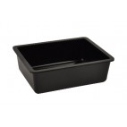 Insert noir pour plats évasés mélamine, 1.5 litres