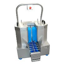 Lave-bottes Compact 2012, inox, L 711 x P 844 x H 1095 mm