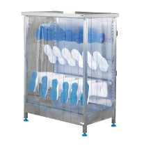 Armoire ventilée modulable, 24 paires, inox, L 1191 x l 622 x H 2390 mm