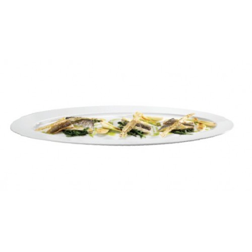 Plat creux en mélamine, bords larges, profondeur 285 mm Plat creux en mélamine, bords larges, profondeur 285 mm