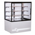 Vitrine chauffante map cube hot service, inox aisi 304