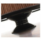Piedestal cylindrique en mélamine pour plats Ø 200 mm / 170 x 70 mm