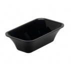 Plateau cuisine plexi noir rectangulaire GN1/9