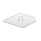 Couvercle plexi transparent avec encoche L 180 x P 180 mm