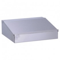 Pupitre mural, acier inoxydable, L 500 x l 450 x H 170 mm