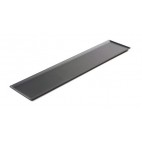 Plat de présentation format pâtissier, en plexiglas, 600 x 150 mm