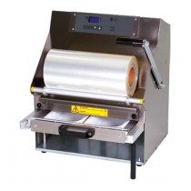 Conditionnement et emballage, operculeuse barquette multiform 5, semi-automatique avec tiroir coulissant
