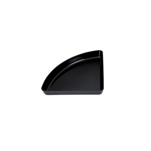 Plateau en plexiglas 1/4 de rond pour présentoir L 280 x P 280 x H 40 mm