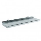 Etagère murale à plateau inox largeur 400 mm