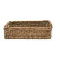 Corbeille de présentation rayon fruits et légumes osier naturel