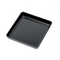 Plateau noir en ABS pour vitrine profondeur 700 mm, repère G2