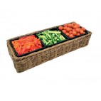 Panier rectangulaire, L 550 x P 195 x H 110 mm