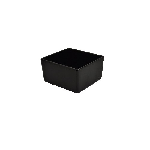 Bac rectangulaire mélaminé couleur noire 1.5L L 162 x P 173 x H 100 mm Bac rectangulaire mélaminé couleur noire 1.5L L 162 x P 173 x H 100 mm