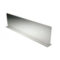 Séparateur en plexiglas pour vitrine réfrigérée, épaisseur 3 mm