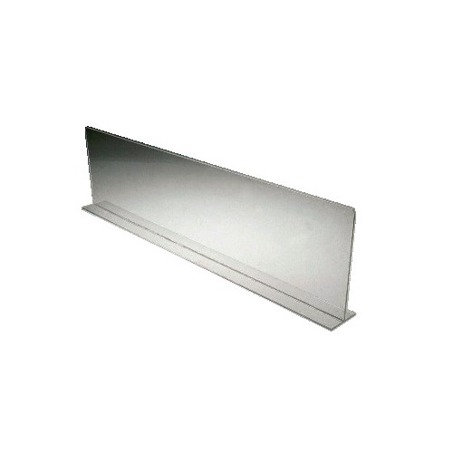 Séparateur en plexiglas pour vitrine réfrigérée épaisseur 3 mm Séparateur en plexiglas pour vitrine réfrigérée épaisseur 3 mm