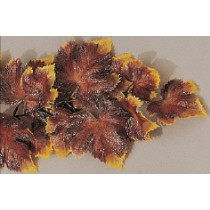 Guirlande pour vitrine, feuillage d’automne, longueur 2700 mm