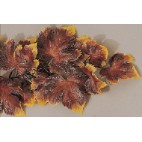 Guirlande pour vitrine, feuillage d’automne, longueur 2700 mm