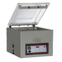 Machine sous vide, inox, 21 m3/h, L 525 x P 480 x H 430 mm