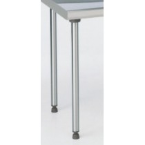 2 pieds supplémentaires centraux pour table inox