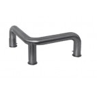 Protection d'angle tubulaire, inox AISI 304, L 340 x P 340 x H 200 mm