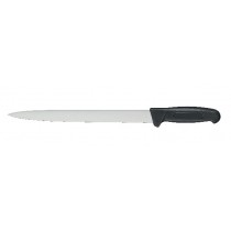 Couteau à escalopes, manche polypropylène noir
