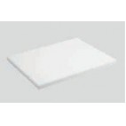 Plaque polyéthylène blanche 1100 x 600 mm, ép. 60 mm SUR MESURE