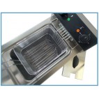 Friteuse électrique à poser, 2 bacs, 2 x 12 L