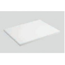Plaque polyéthylène blanche 550 x 600 mm, ép. 60 mm SUR MESURE