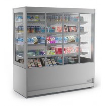 Vitrine murale, -1/ +4 °C, Multiview 190 SGD, L 1985 x l 885 x H 2013 mm