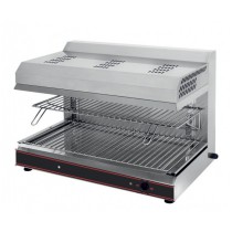 Salamandre éléctrique-tubes quartz infrarouge, inox, 4,5 kW