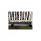 Grill à pierres de lave inclinables, L 600 x P 550 x H 250 mm, 50 Kg
