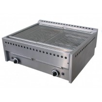 Wood steak  grill gaz double, L 780 x P 685 x H 330 mm, 40 Kg