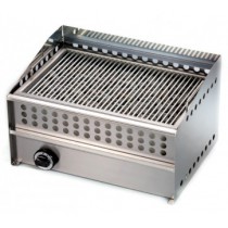 Wood steak  grill gaz, L 550 x P 400 x H 300 mm, 25 Kg