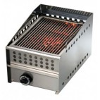 Wood steak  grill gaz, L 400 x P 550 x H 330 mm, 25 Kg