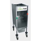 Chariot l'eco pain en acier inoxydable hauteur 1200 mm