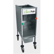Chariot l'eco pain en acier inoxydable hauteur 1200 mm