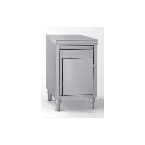 Meuble avec 1 porte battante et 1 tiroir longueur 500 mm Meuble avec 1 porte battante et 1 tiroir longueur 500 mm