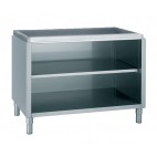 Meuble neutre ouvert, sans dessus, caisse profondeur 560 mm