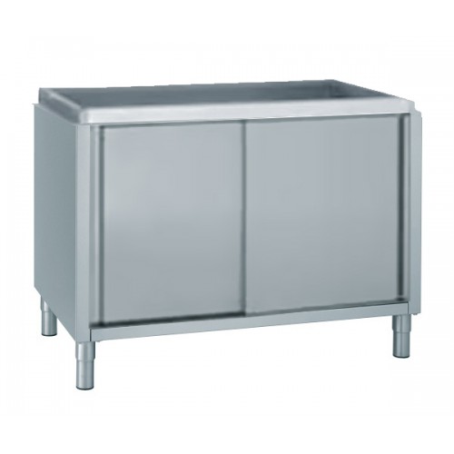 Meuble neutre à porte coulissante sans dessus caisse profondeur 560 mm Meuble neutre à porte coulissante sans dessus caisse profondeur 560 mm