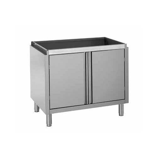 Meuble à 2 portes battantes sans dessus longueur hors-tout 992 mm