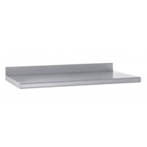 Dessus de meuble inox, sans dosseret, profondeur 600 mm