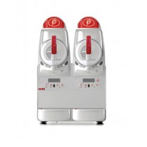 Distributeur de granité et frappé, 2 x 6 L, 1100 W, L 395 x P 480 x H 615 mm 