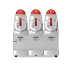 Distributeur de granité et frappé, 3 x 6 L, 896 W, L 600 x P 480 x H 620 mm 